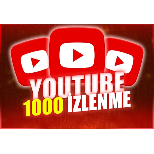  KALICI 1000 YOUTUBE İZLENME GARANTİLİ